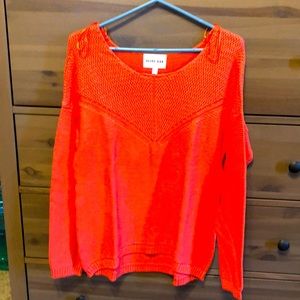 Olive & Oak orange sweater